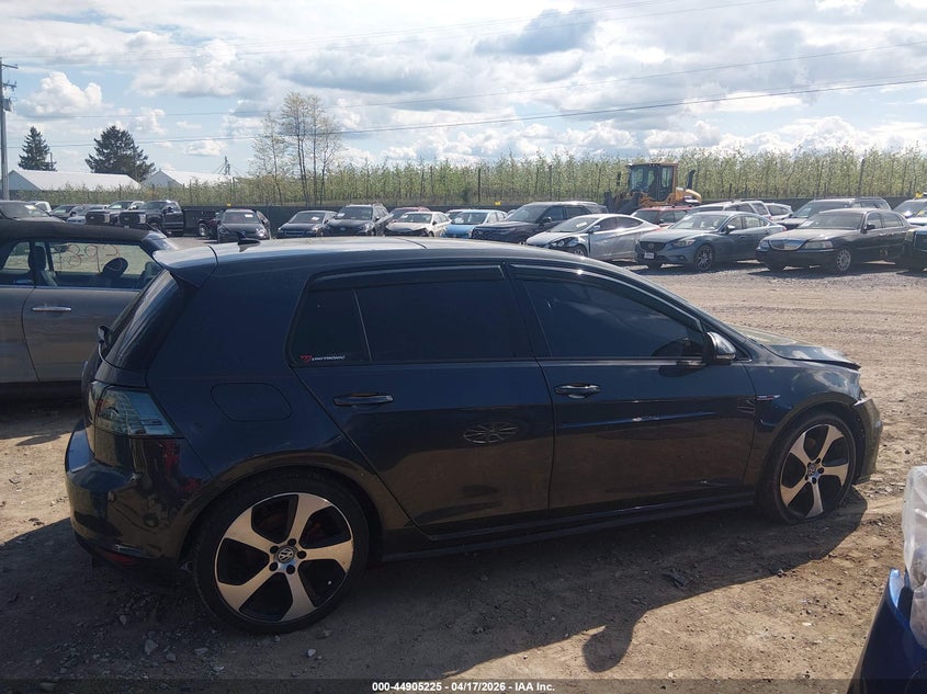 2015 Volkswagen Golf Gti 2.0T Se 4-Door VIN: 3VW5T7AU8FM102821 Lot: 44905225