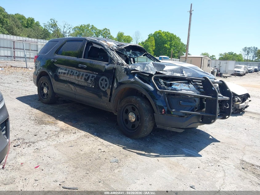 2018 FORD POLICE INTERCEPTOR UTILITY auction photo 1