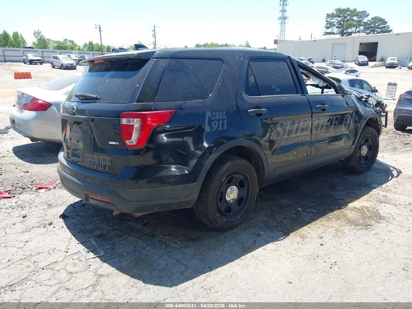 2018 FORD POLICE INTERCEPTOR UTILITY auction photo 4