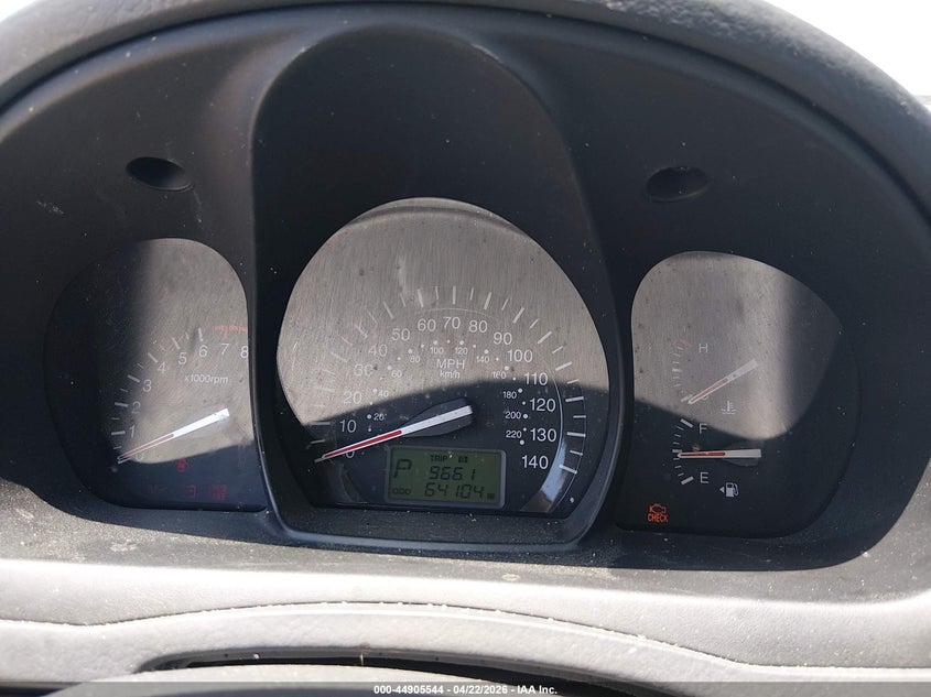 2009 Kia Spectra Ex VIN: KNAFE221095647217 Lot: 44905544