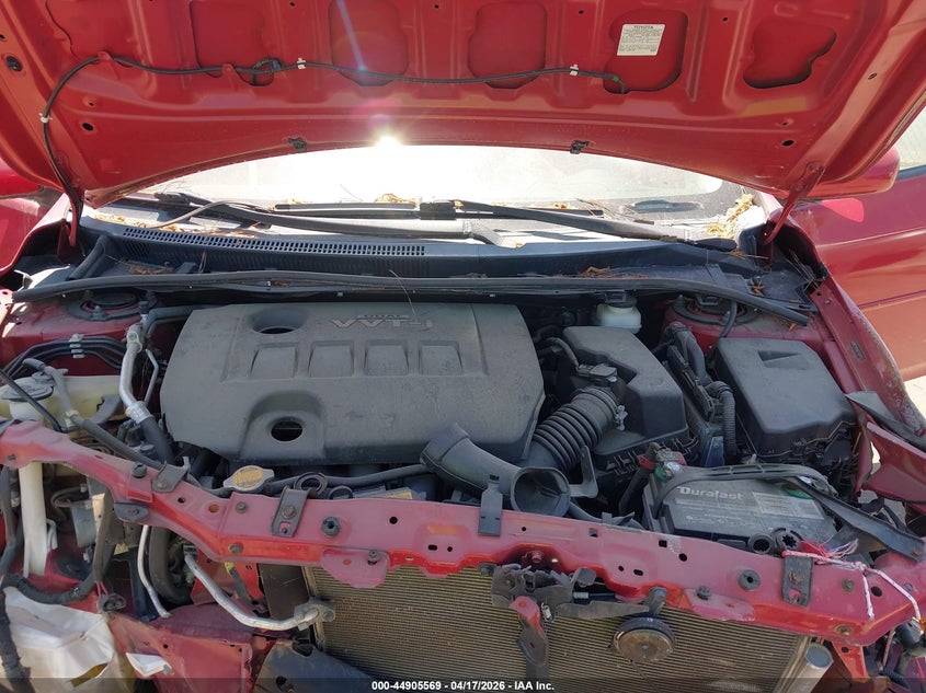 2010 TOYOTA COROLLA SEDAN 1.8L I-4 DOHC, VVT, 132HP