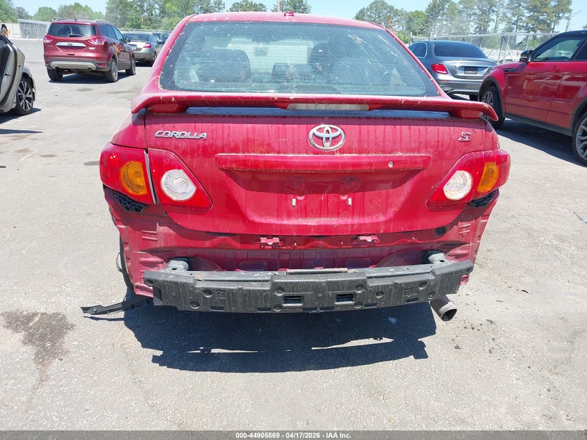 2010 TOYOTA COROLLA SEDAN 1.8L I-4 DOHC, VVT, 132HP