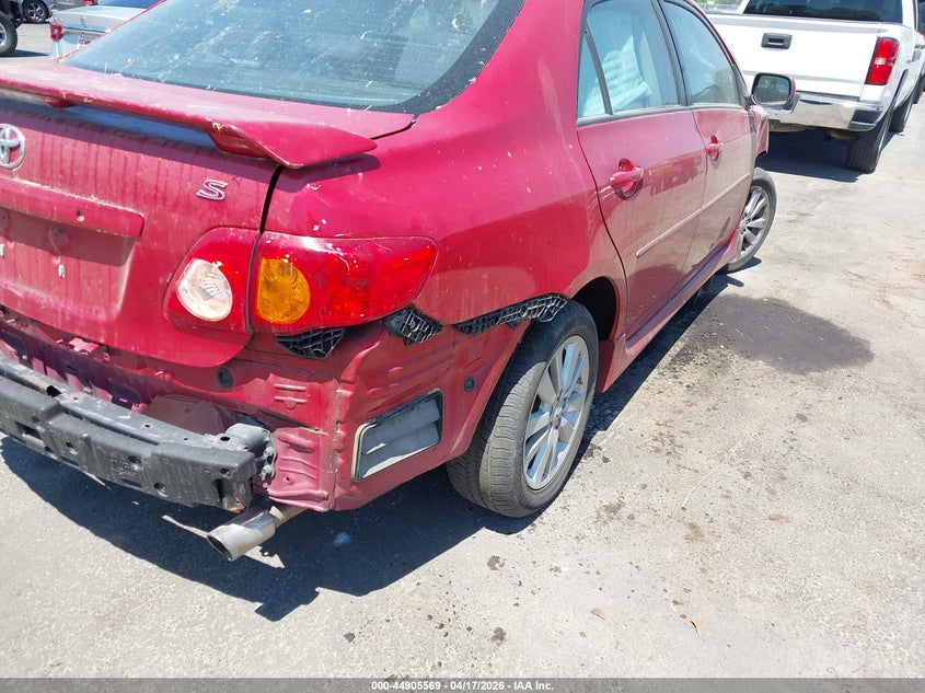2010 TOYOTA COROLLA SEDAN 1.8L I-4 DOHC, VVT, 132HP
