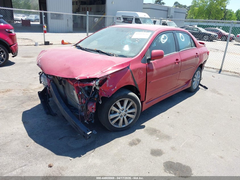 2010 TOYOTA COROLLA SEDAN 1.8L I-4 DOHC, VVT, 132HP