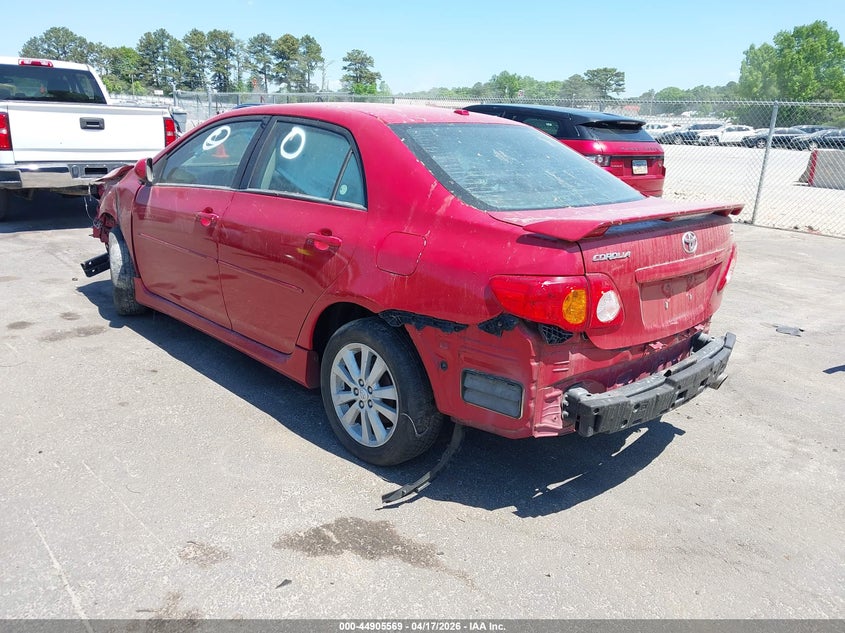 2010 TOYOTA COROLLA SEDAN 1.8L I-4 DOHC, VVT, 132HP