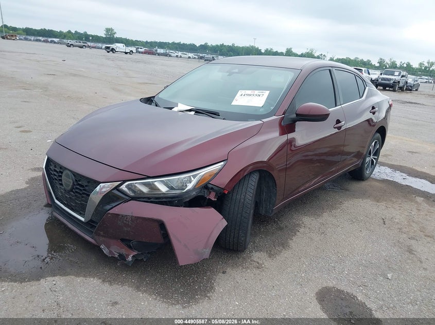 2023 Nissan Sentra Sv Xtronic Cvt 3N1AB8CV9PY322305 photo 1