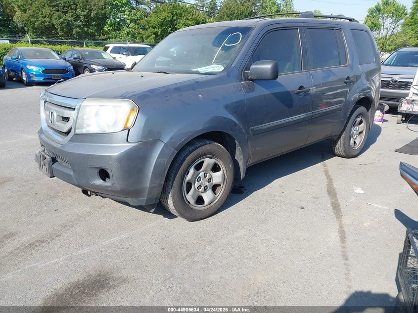 2011 Honda Pilot Lx 5FNYF4H22BB103990 photo 1