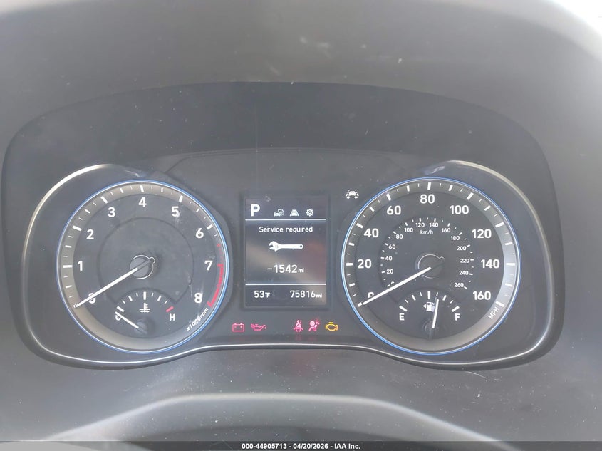 2021 HYUNDAI KONA 2.0L I-4 DOHC, VVT, (VIN: KM8K12AA0MU667685