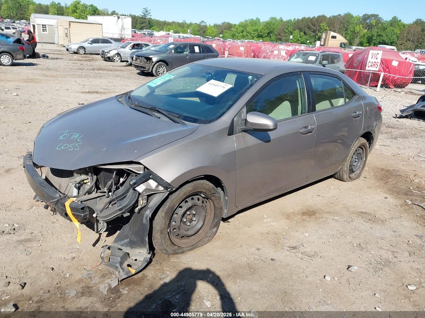 2016 Toyota Corolla Le 2T1BURHEXGC633218 photo 1