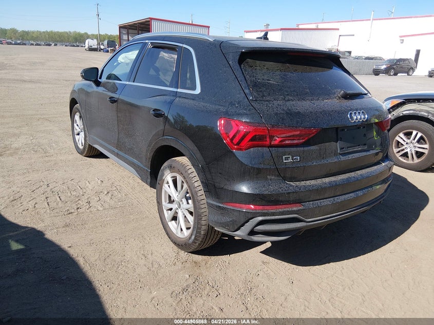 2023 AUDI Q3 2.0L I-4 DI, DOHC, V(VIN: WA1DECF32P1103411