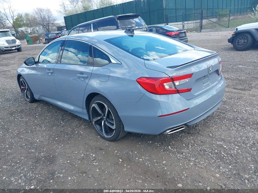 2021 HONDA ACCORD 1.5L I-4 DI, DOHC, V(VIN: 1HGCV1F31MA110370