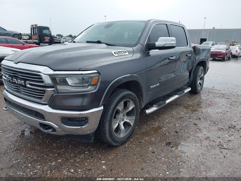 Vin: 1c6rrejt4ln152834, lot: 45403375, ram 1500 laramie  4x2 5'7 box 20202