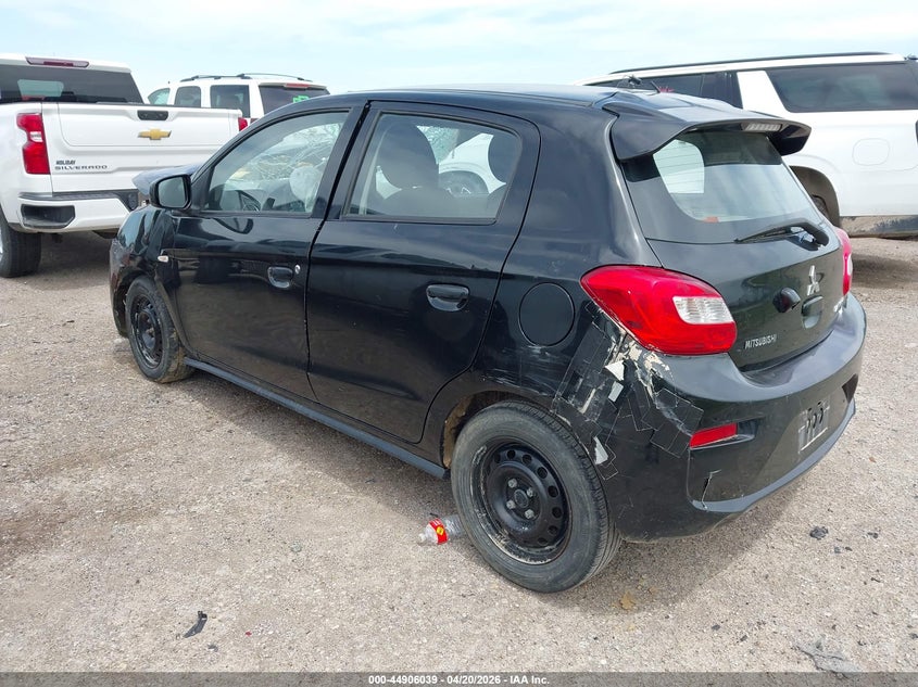 2018 MITSUBISHI MIRAGE auction photo 3