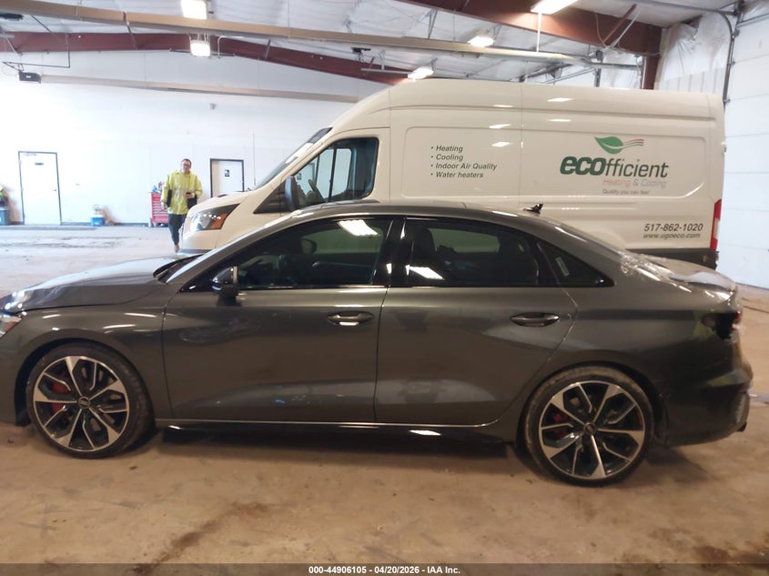 2024 Audi S3 Premium Plus Tfsi Quattro S Tronic VIN: WAUH3DGY1RA130337 Lot: 44906105