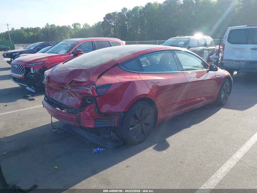Vin: 5yj3e1ea9sf968186, lot: 45403525, tesla model 3 long range rear-wheel drive/standard rear-wheel drive 20254