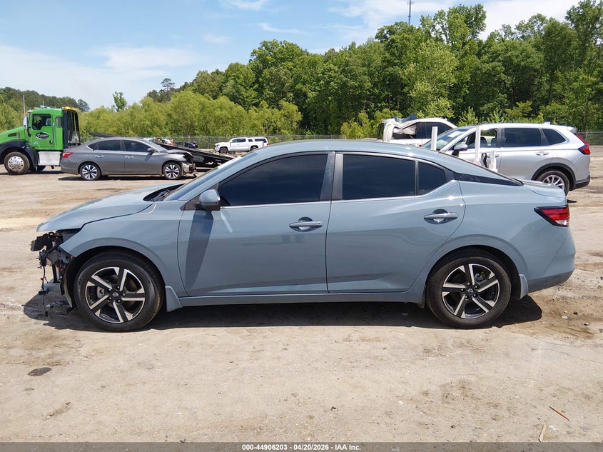 VIN 3N1AB8CV8SY217909 2025 NISSAN SENTRA SV