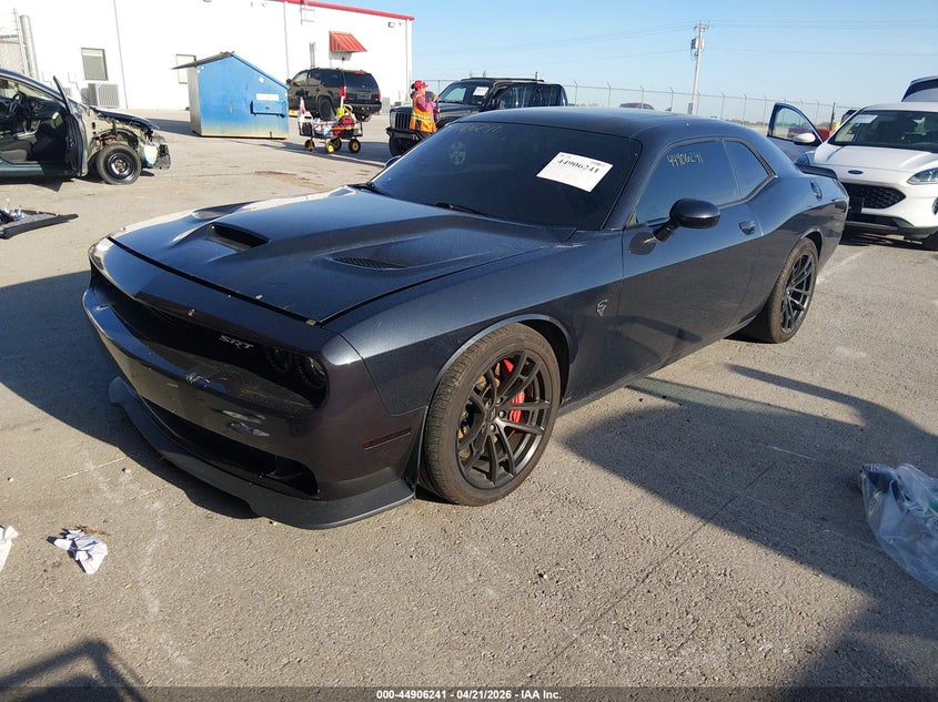 Vin: 2c3cdzc97gh322614, lot: 45403610, dodge challenger srt hellcat 20162