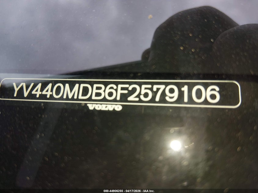 2015 Volvo Xc60 T5 Premier VIN: YV440MDB6F2579106 Lot: 44906255