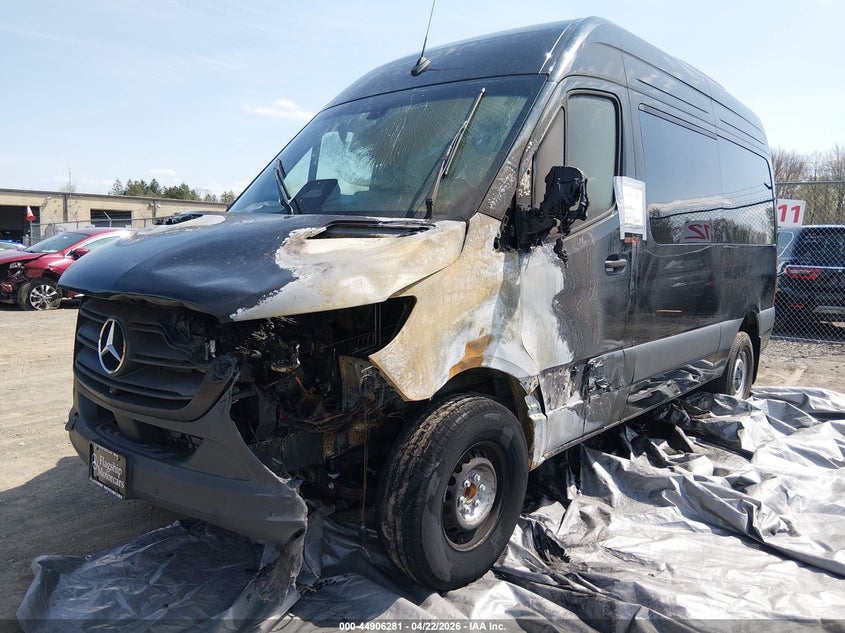 Vin: w1z4kfhyxtt603766, lot: 45403650, mercedes-benz sprinter 2500 standard roof 4-cyl diesel 20262