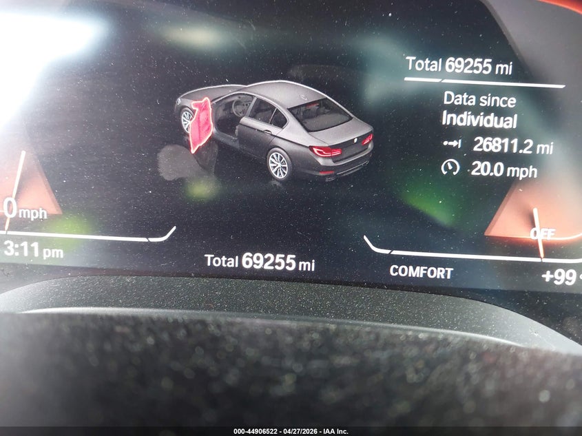 BMW 530I 2020 VIN WBAJR3C09LWW84472