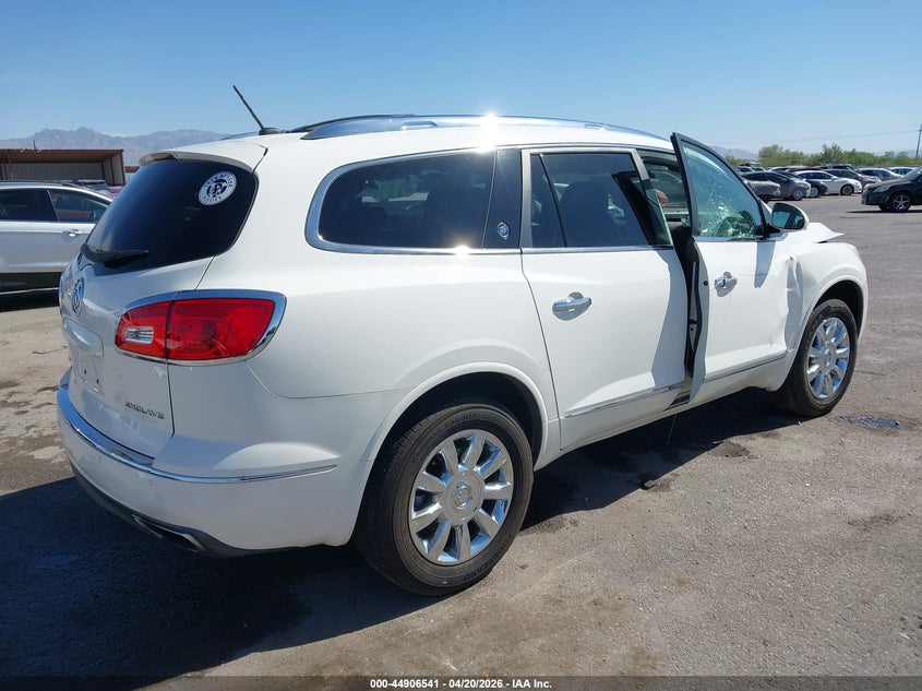 Vin: 5gakrbkd3ej328168, lot: 45403910, buick enclave leather 20144