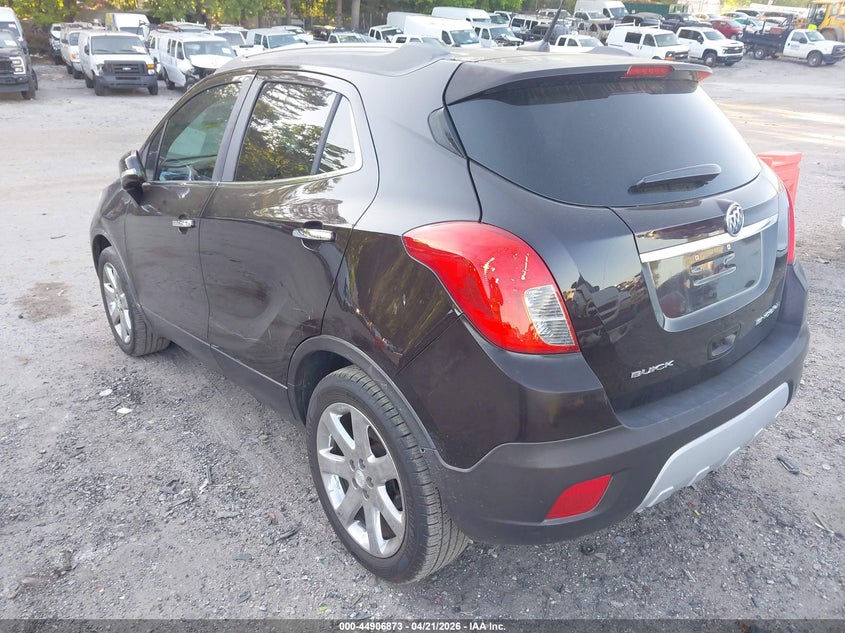 Vin: kl4cjcsb6eb593105, lot: 45404242, buick encore leather 20143