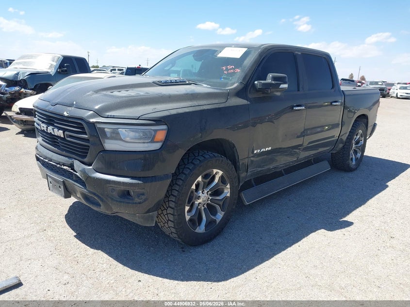 Vin: 1c6srfft0kn565736, lot: 45404301, ram 1500 big horn/lone star  4x4 5'7 box 20192