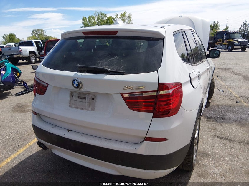 Vin: 5uxwx9c54d0a21393, lot: 45404374, bmw x3 xdrive28i 20134