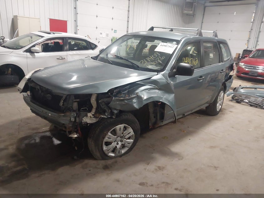 2010 Subaru Forester 2.5 2.5X blue Lot 111044907162 Vin JF2SH6AC5AH719777