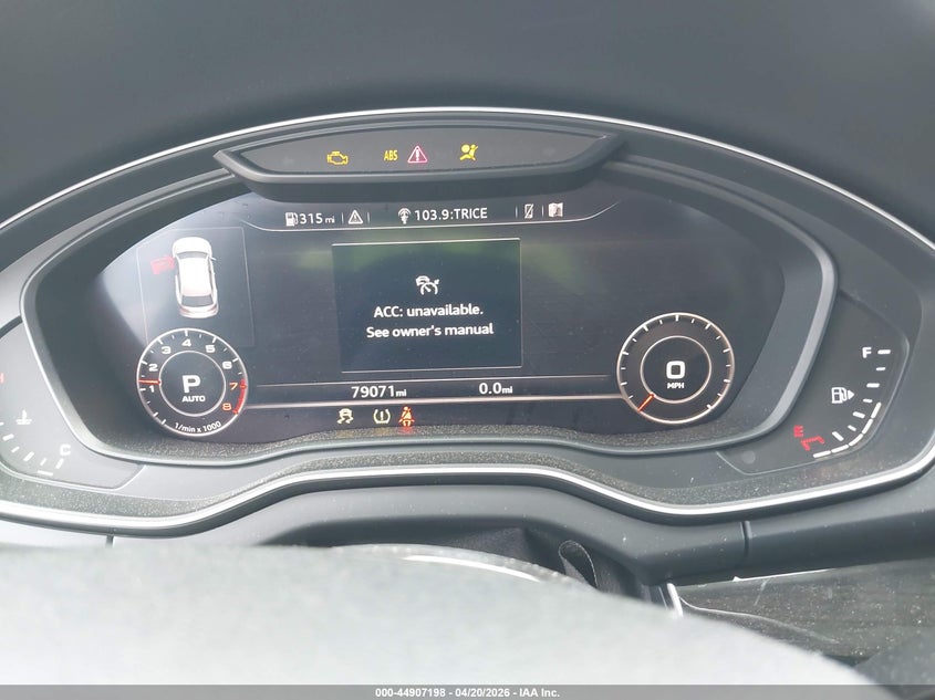 2018 AUDI Q5 SPORT UTILITY VEHICLE 2.0L I-4 DI, DOHC, VVT, TURBO, 252HP