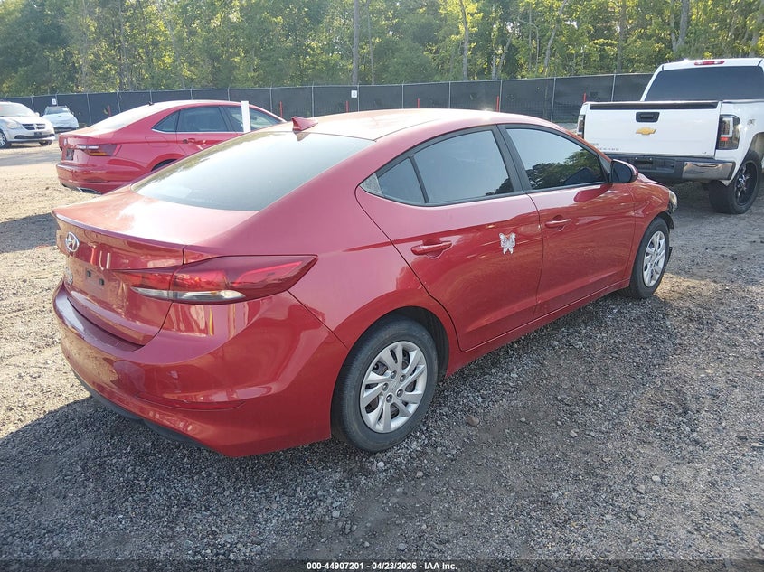 VIN 5NPD74LFXHH174550 2017 HYUNDAI ELANTRA SE