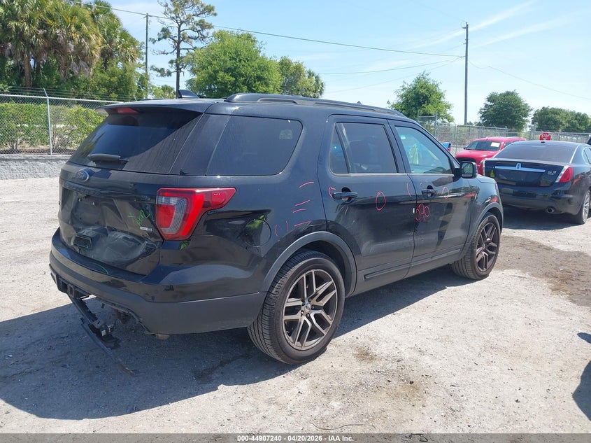 Vin: 1fm5k8gt1ggc88106, lot: 45404608, ford explorer sport 20164