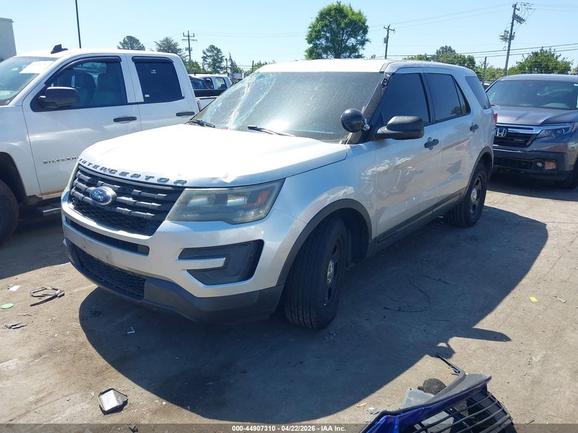 Vin: 1fm5k8at8ggc41731, lot: 45404679, ford utility police interceptor 20162