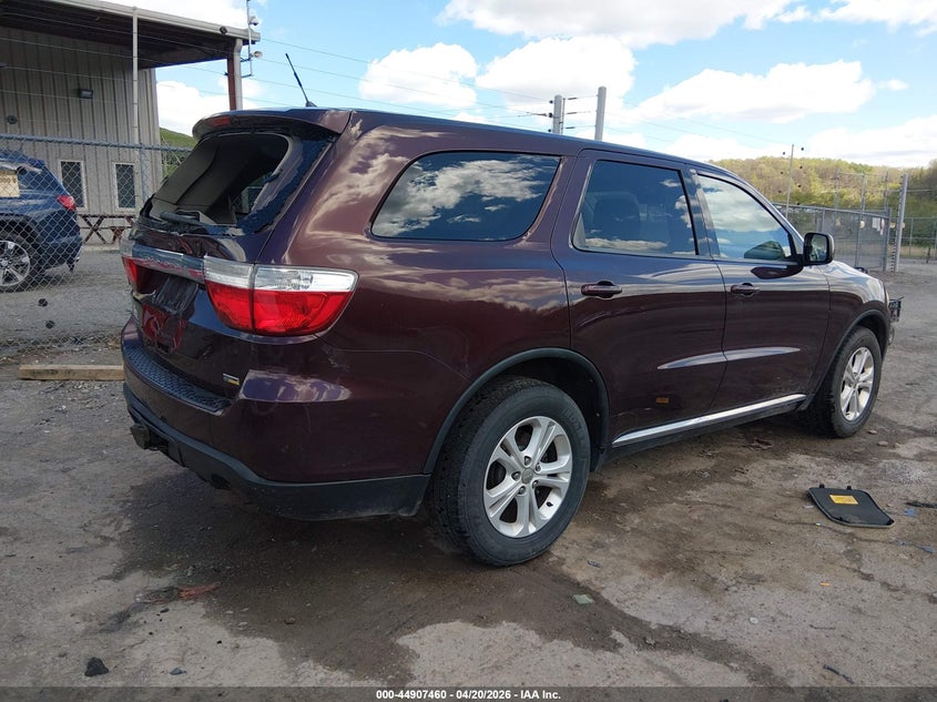Vin: 1c4rdjag2cc271495, lot: 45404829, dodge durango sxt 20124