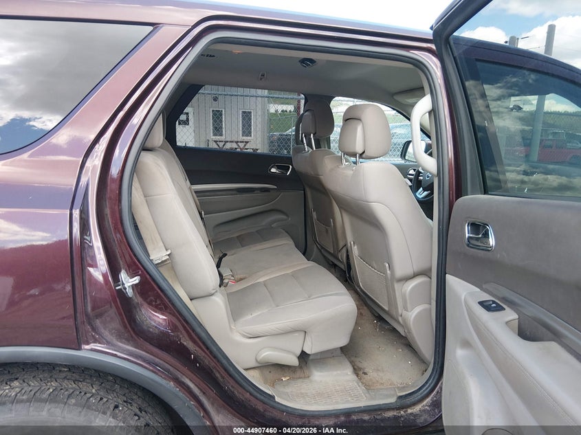2012 Dodge Durango 3.6 Sxt brown Lot 111044907460 Vin 1C4RDJAG2CC271495