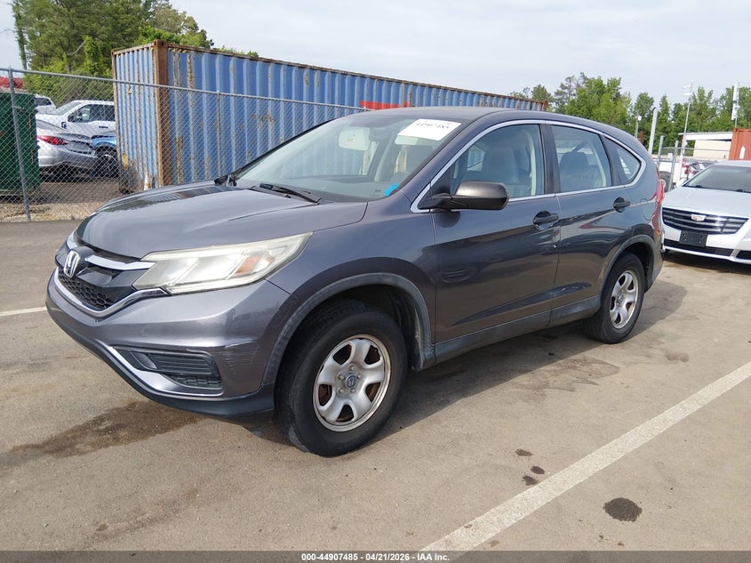 2016 HONDA CR-V SPORT UTILITY VEHICLE 2.4L I-4 DI, DOHC, VVT, 185HP