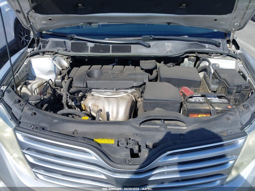 2011 TOYOTA VENZA SPORT UTILITY VEHICLE 2.7L I-4 DOHC, VVT, 182HP