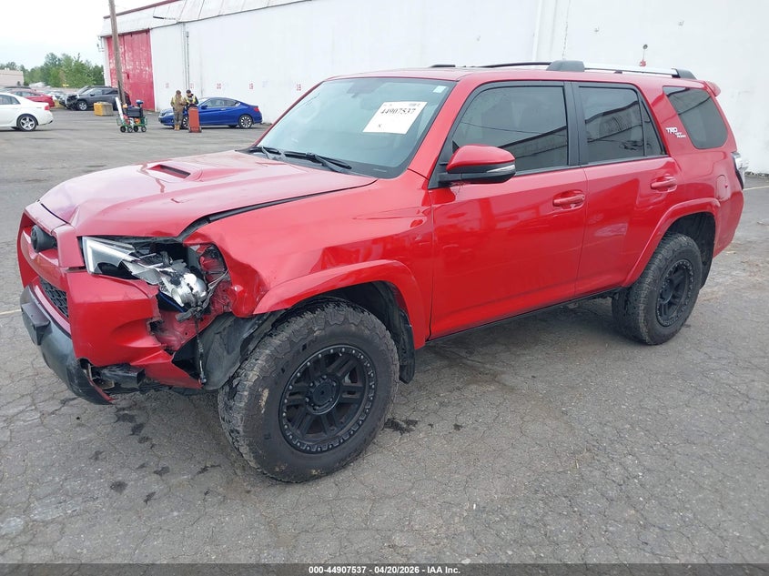 Vin: jtebu5jr5h5456271, lot: 45404906, toyota 4runner trd off road premium 20172