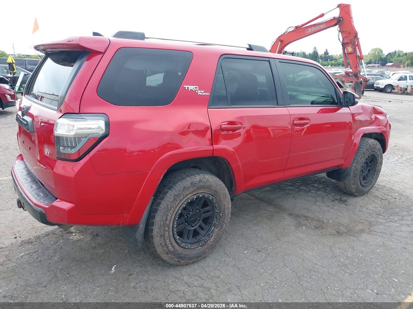 Vin: jtebu5jr5h5456271, lot: 45404906, toyota 4runner trd off road premium 20174