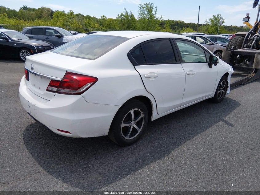 Vin: 19xfb2f79fe277203, lot: 45405059, honda civic se 20154