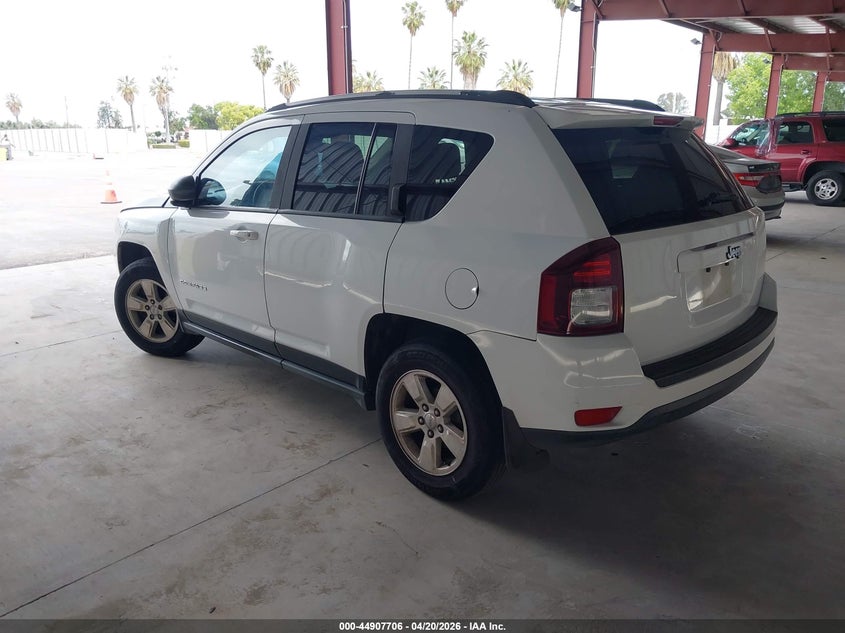 Vin: 1c4njcba5fd436998, lot: 45405075, jeep compass sport 20153