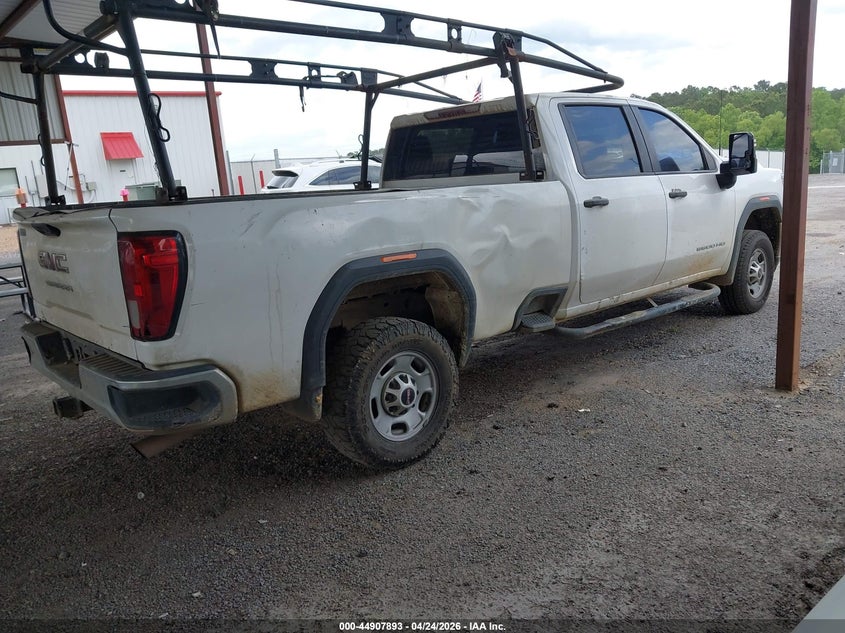 2021 Gmc SIERRA 2500Hd 2Wd Long Bed white Lot 111044907893 Vin 1GT48LE70MF261472