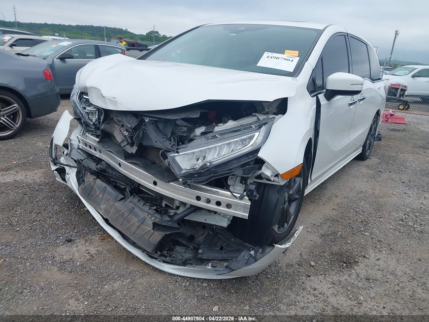 Vin: 5fnrl6h95pb055544, lot: 45405272, honda odyssey elite 20232