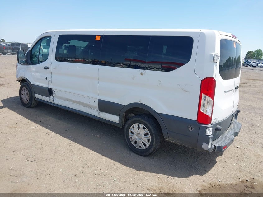 Vin: 1fbzx2ym1hka57513, lot: 45405290, ford transit-350 xlt 20173
