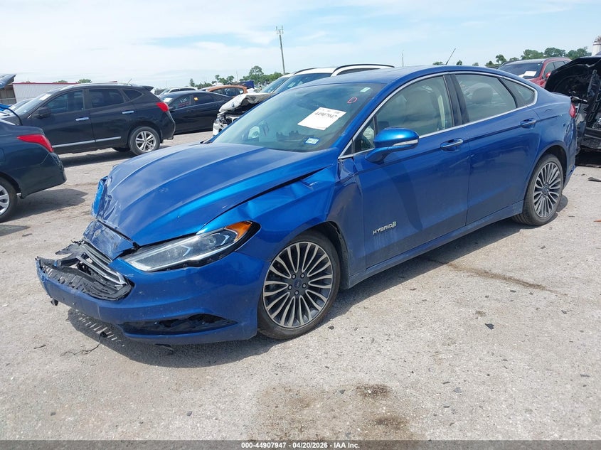 VIN 3FA6P0RU2HR399992 2017 FORD FUSION HYBRID TITANIUM
