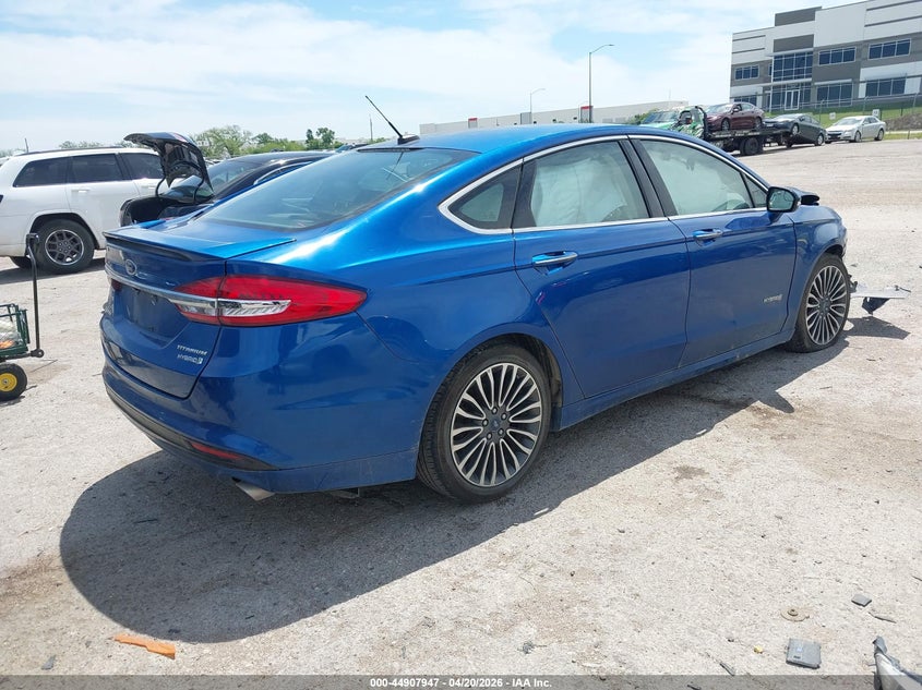VIN 3FA6P0RU2HR399992 2017 FORD FUSION HYBRID TITANIUM