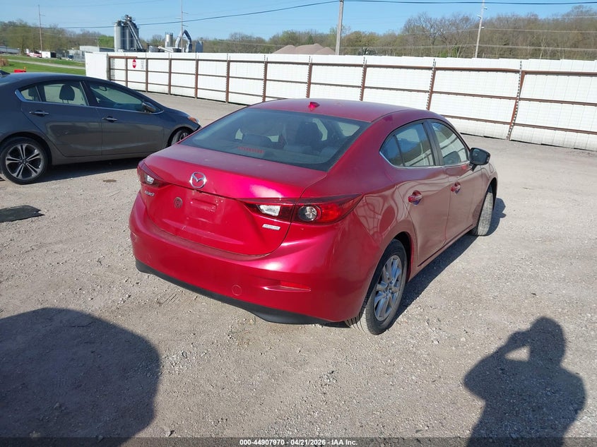 Vin: 3mzbm1w7xgm237820, lot: 45405339, mazda mazda3 i touring 20164