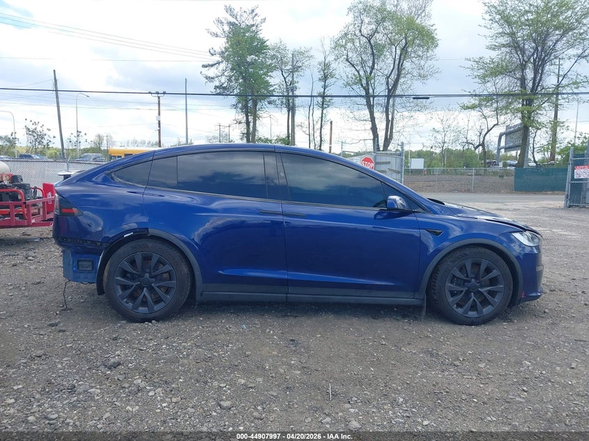 TESLA MODEL X 2025 VIN 7SAXCAE50SF472545