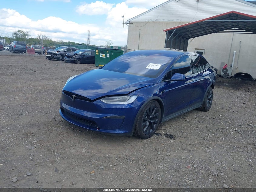 Vin: 7saxcae50sf472545, lot: 45405366, tesla model x long range 20252