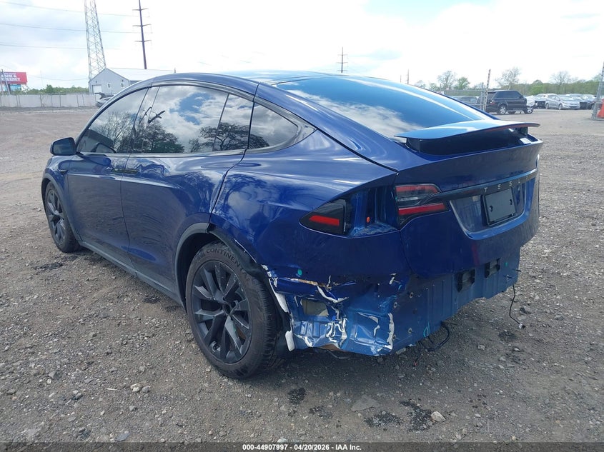 Vin: 7saxcae50sf472545, lot: 45405366, tesla model x long range 20253